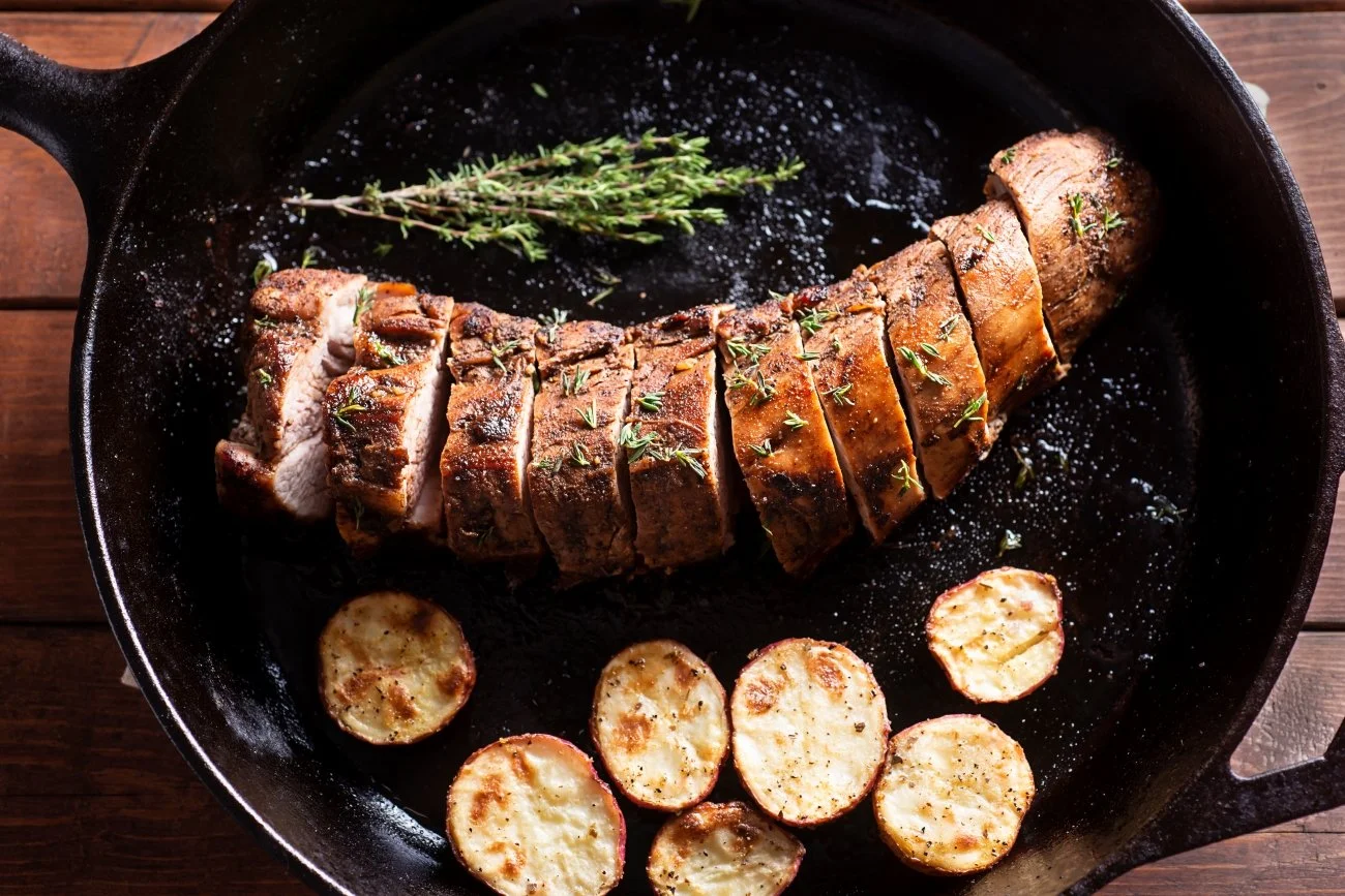 Savory Garlic Pork Tenderloin