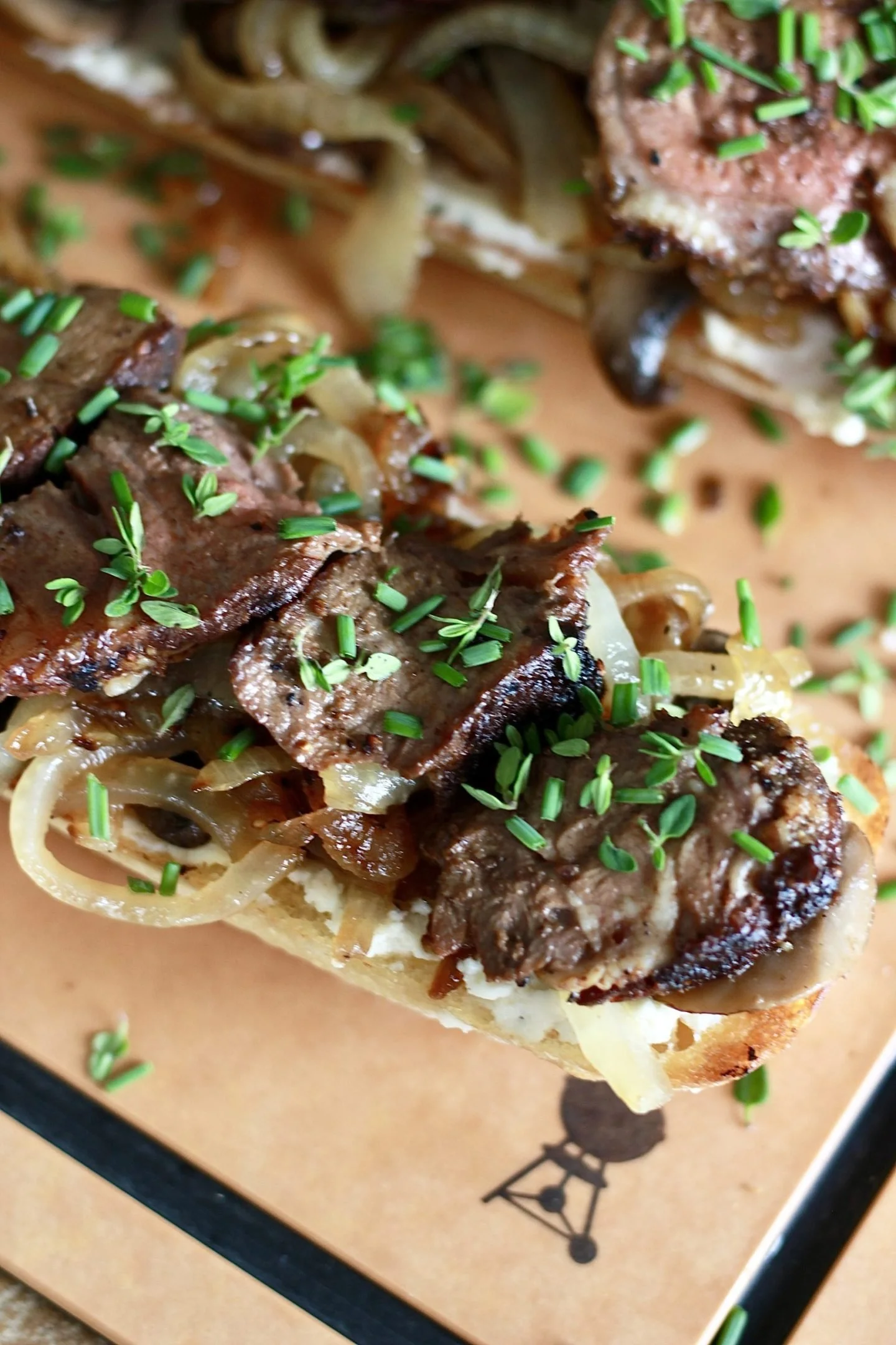Steak Stroganoff  Sandwich
