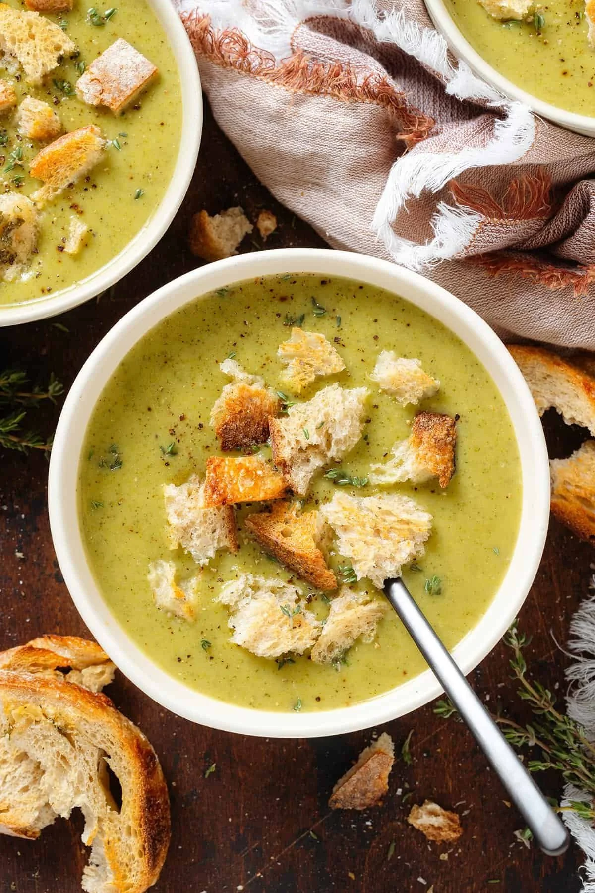 Cream of Broccoli Soup