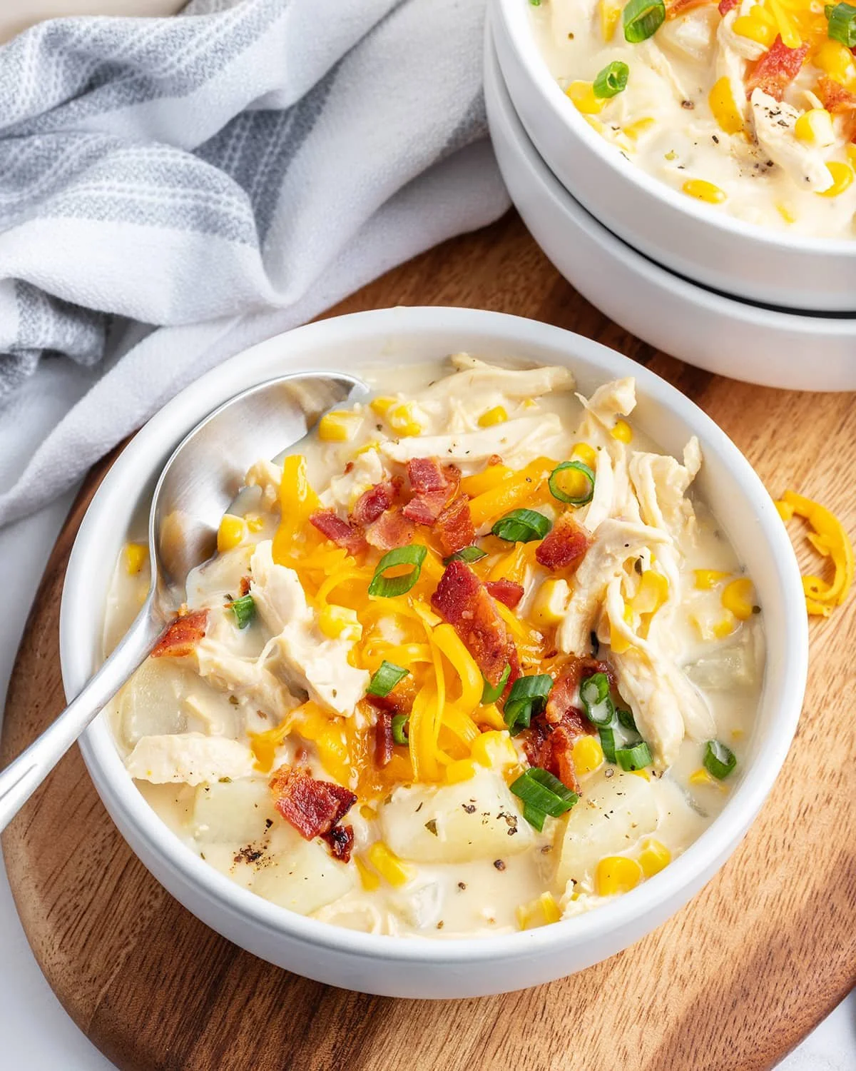 Cheddar Chicken Chowder