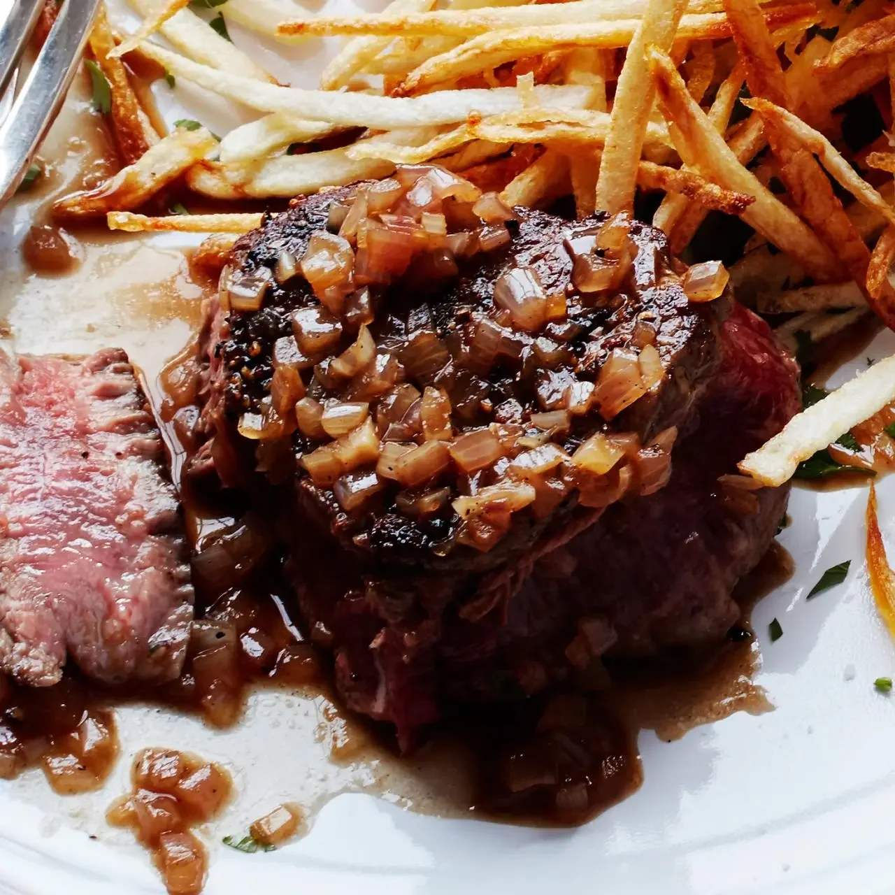 Filet of Beef au Poivre 