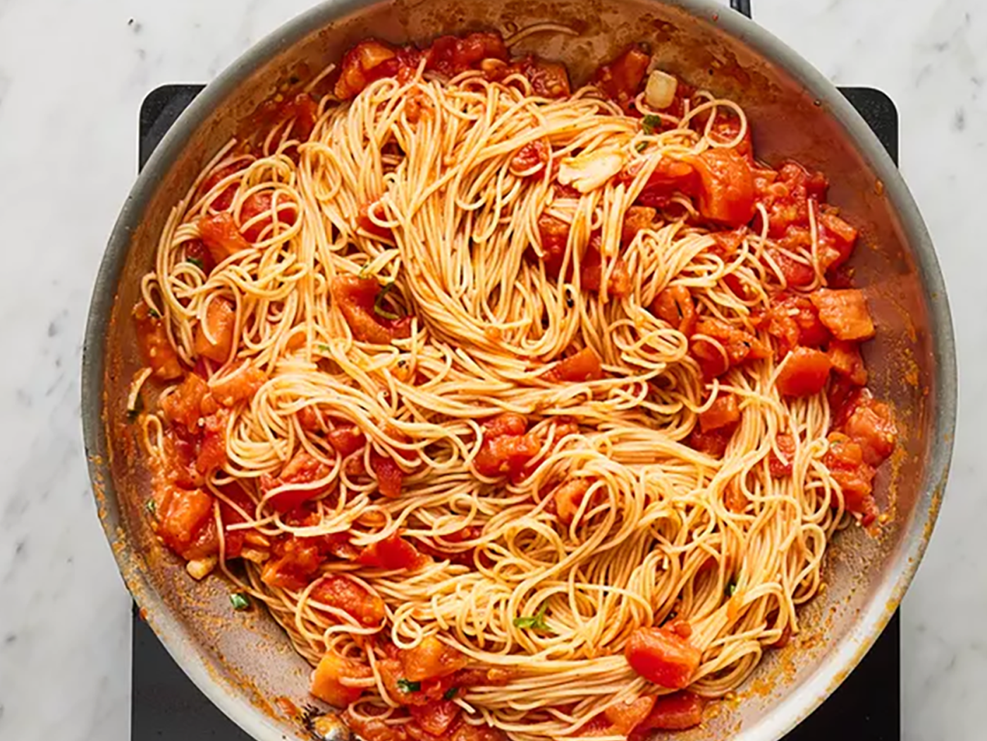 Tomato &amp; Garlic Pasta