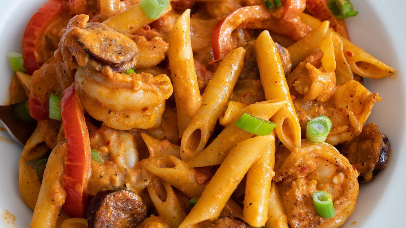 Shrimp &amp; Sausage Penne
