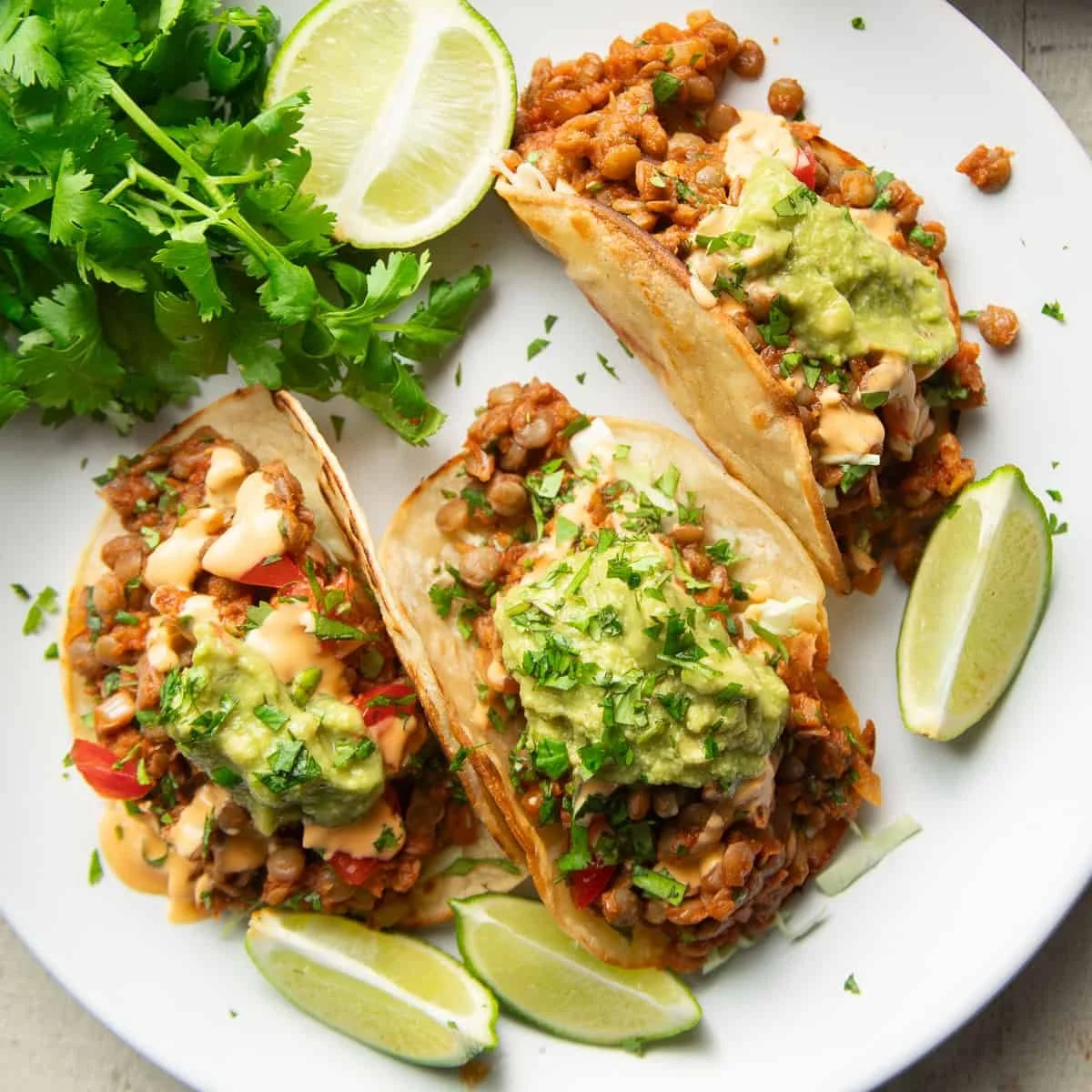 Spiced Lentil Tacos