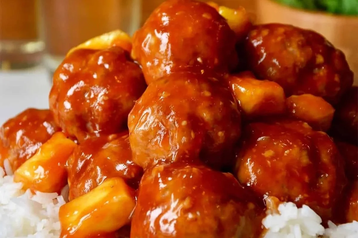 Sweet &amp; Sour Meatballs