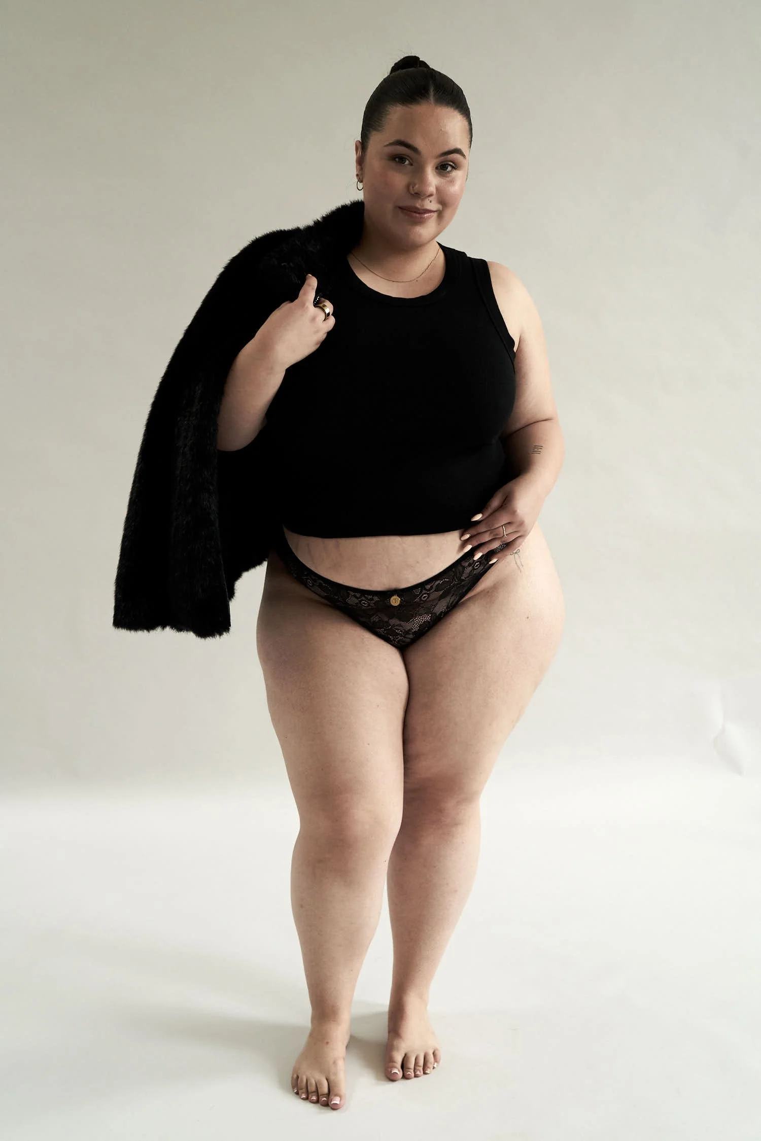 Luxury menstrual lingerie created to empower women during their cycle.