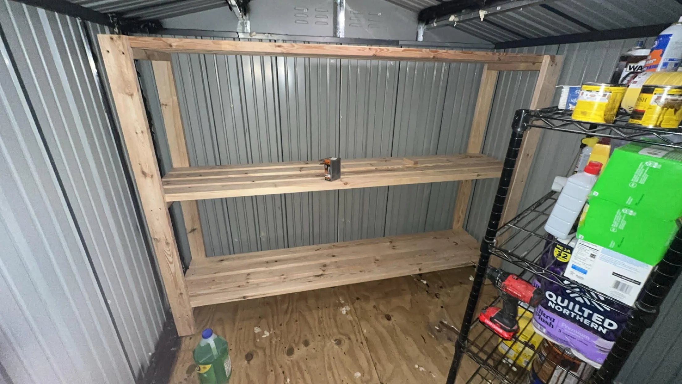 Custom Storage Shelves