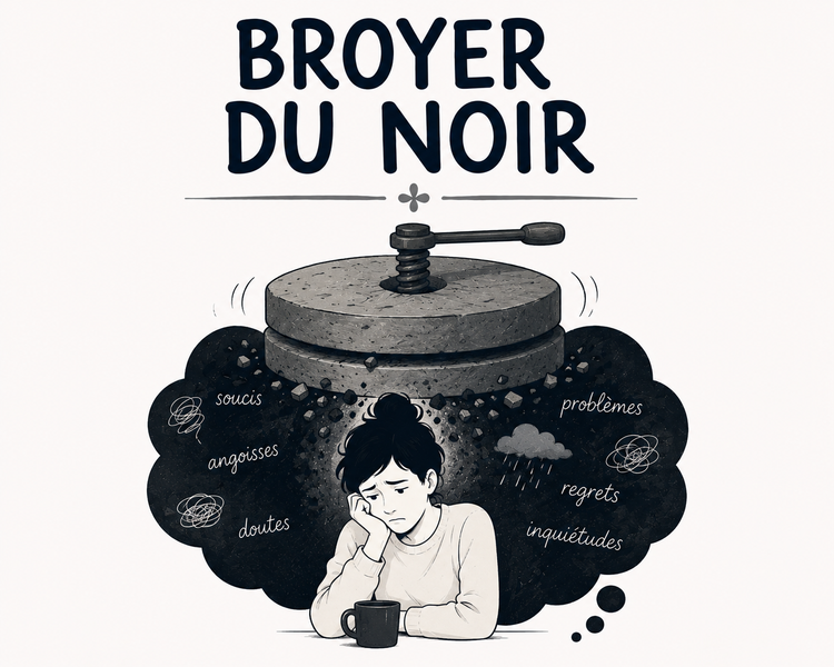 Broyer du noir illustration