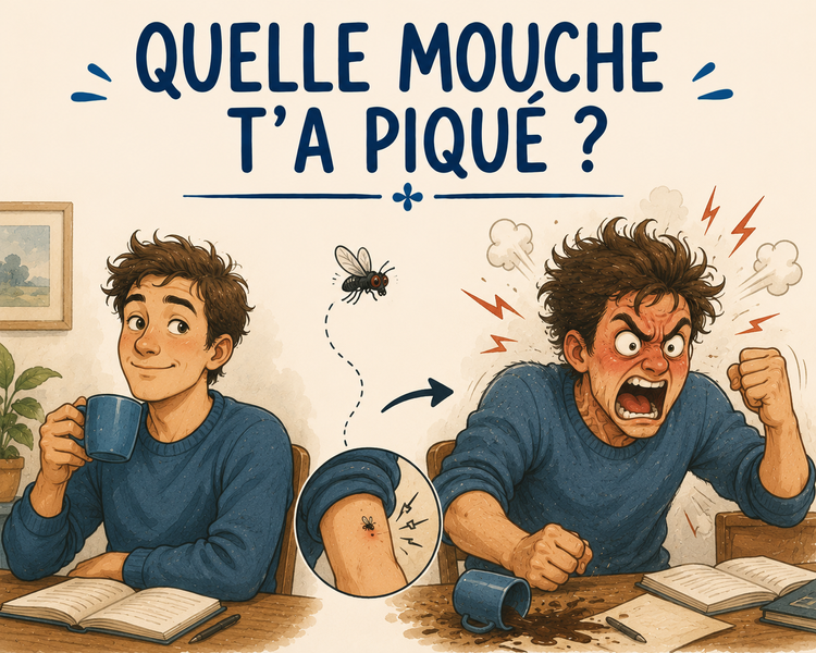 Quelle mouche t'a piqué illustration