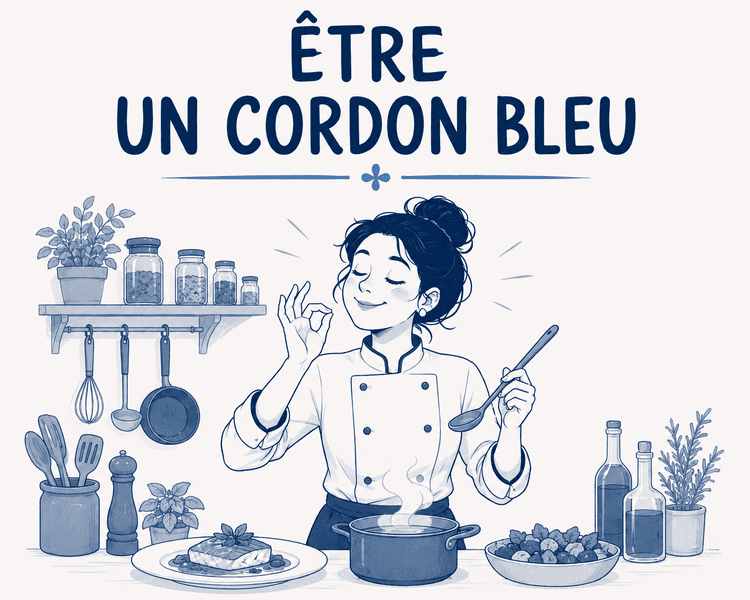 Être un cordon bleu illustration