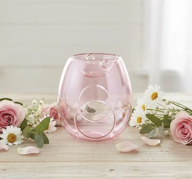 Pink Tea Light Burner