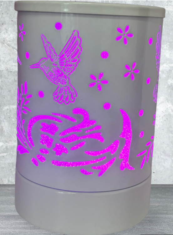 White Hummingbird Electric Burner