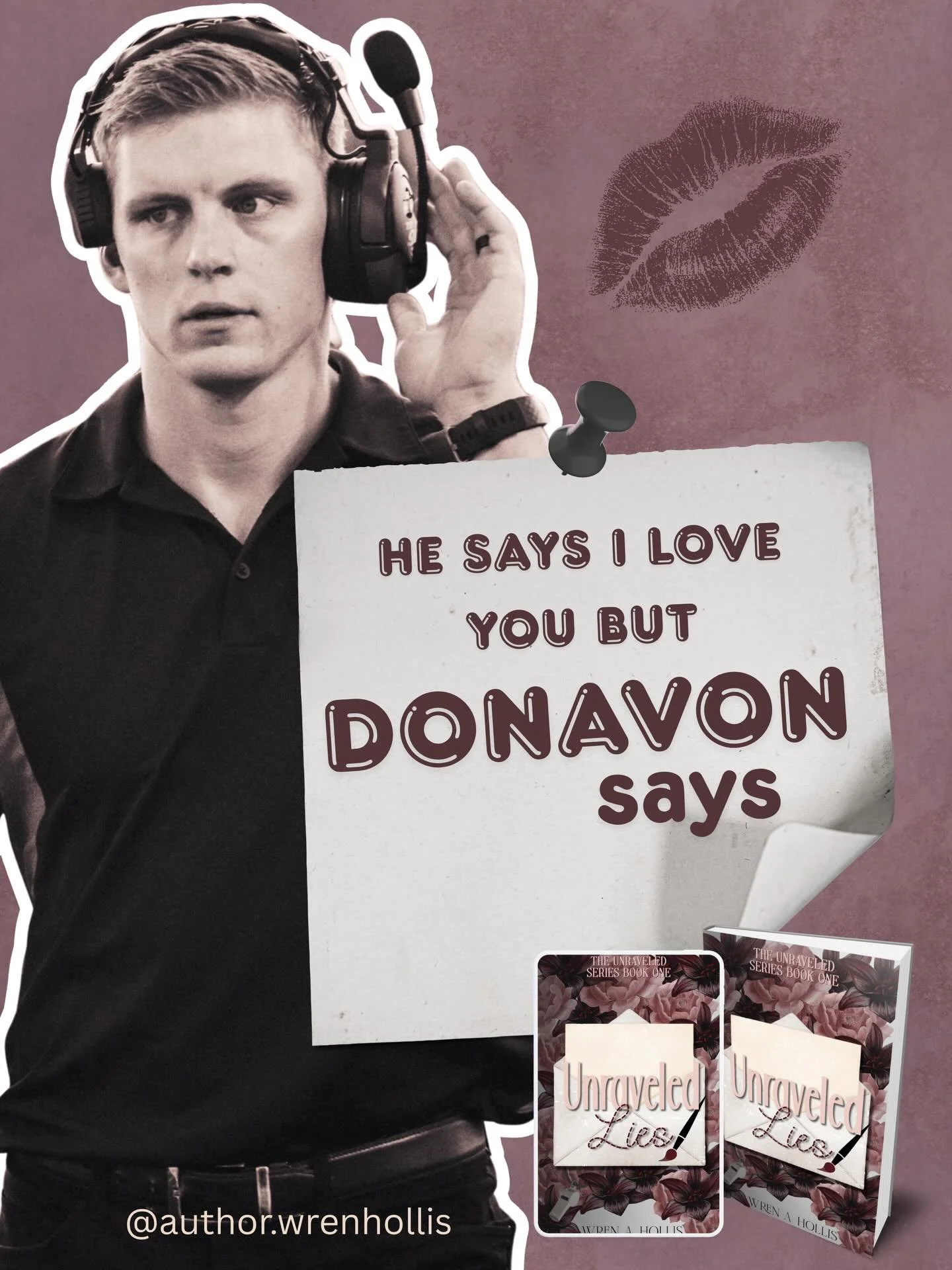 The difference between &ldquo;I love you&rdquo; and obsession?
Him.

Read all of the ways Donovan says I love you in Unraveled Lies - Available now on KU

#bookboyfriend #romancerecs #indieromance