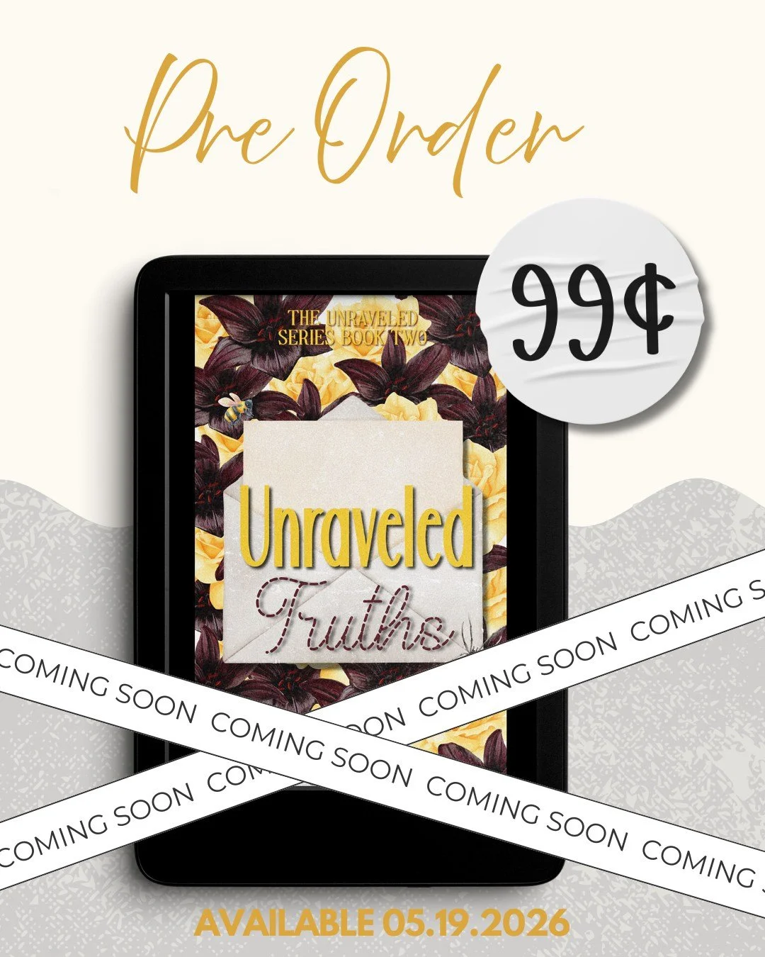 Some truths don&rsquo;t set you free&hellip;
they ruin you.

Unraveled Truths preorder is live.

What to Expect:
🕷️Sapphic Romance
💛Childhood Enemies to Lovers
🕷️Black Cat FMC
💛 Morally Grey FMC
🕷️Wife x Mistress
💛Revenge
🕷️Family Secrets

Pre