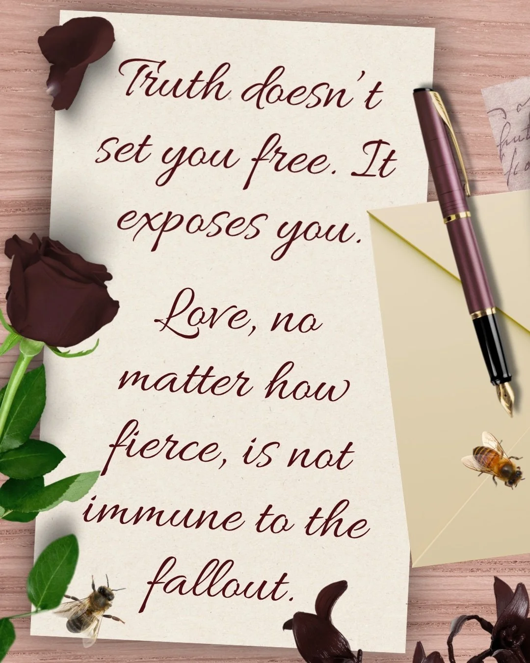 Truth doesn&rsquo;t always bring freedom. Sometimes it brings consequences.

Unraveled Truths: By Wren A. Hollis
Available on KU

What to Expect:
🕷️Sapphic Romance
💛Childhood Enemies to Lovers
🕷️Black Cat FMC
💛 Morally Grey FMC
🕷️Wife x Mistress