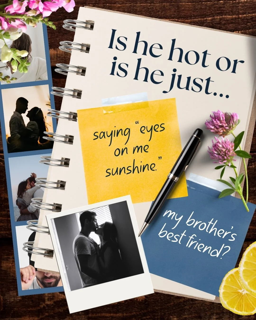 Being hot is one thing. Calling her sunshine while being off-limits? That&rsquo;s where the real trouble starts. ☀️

Right in Front of Us is a slow-burn, brother&rsquo;s-best-friend romance full of years of hidden feelings, small-town yearning, and t