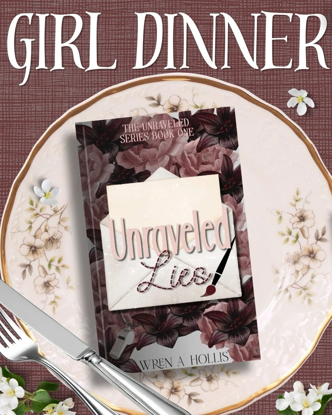 Girl dinner? Let&rsquo;s look at the menu. 🍽️📖

The Unraveled Series &mdash; for readers who want their romance messy, their secrets buried deep, and their endings earned.

📩 Book 1: Unraveled Lies &mdash; second chances, found family, MF &amp; FF