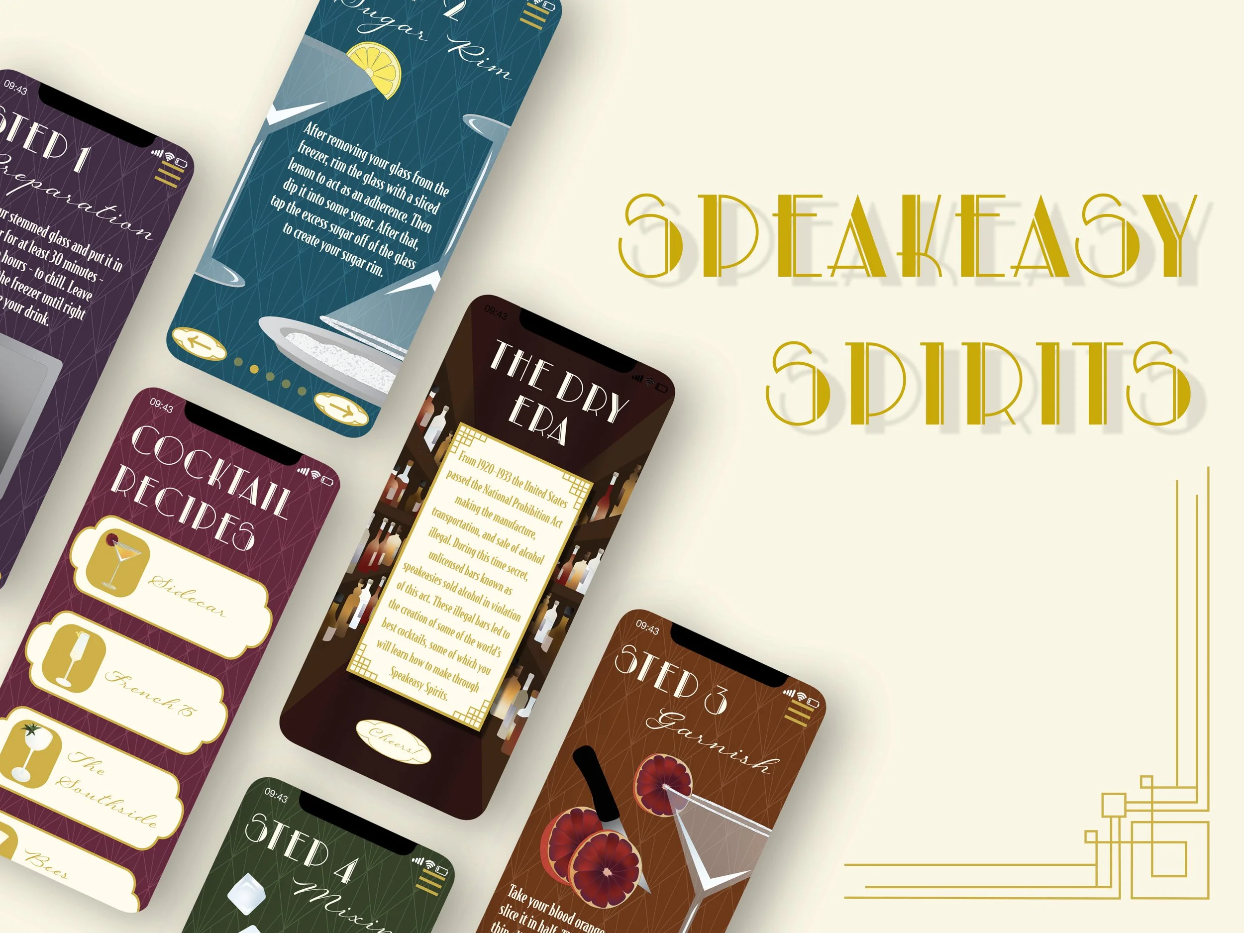 Speakeasy Spirits Recipe App