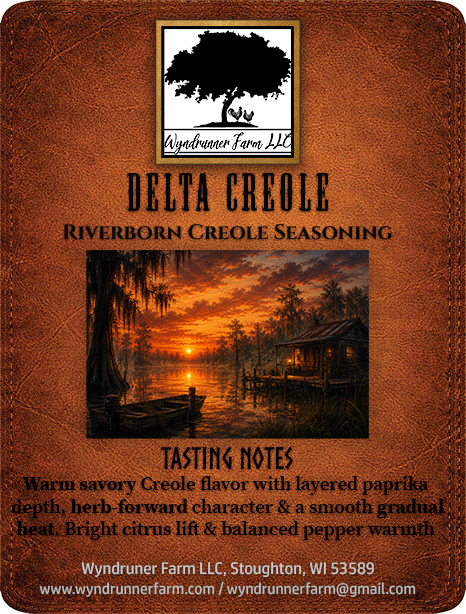 Delta Creole — Riverborn Creole Seasoning - 2.5 Oz