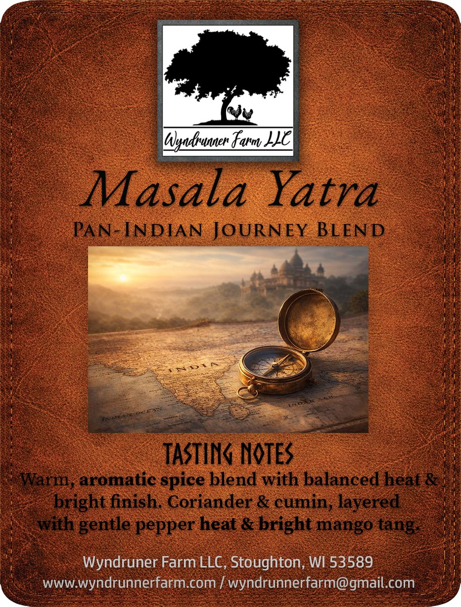 Masala Yatra – Pan-Indian Journey Blend - 2.5oz