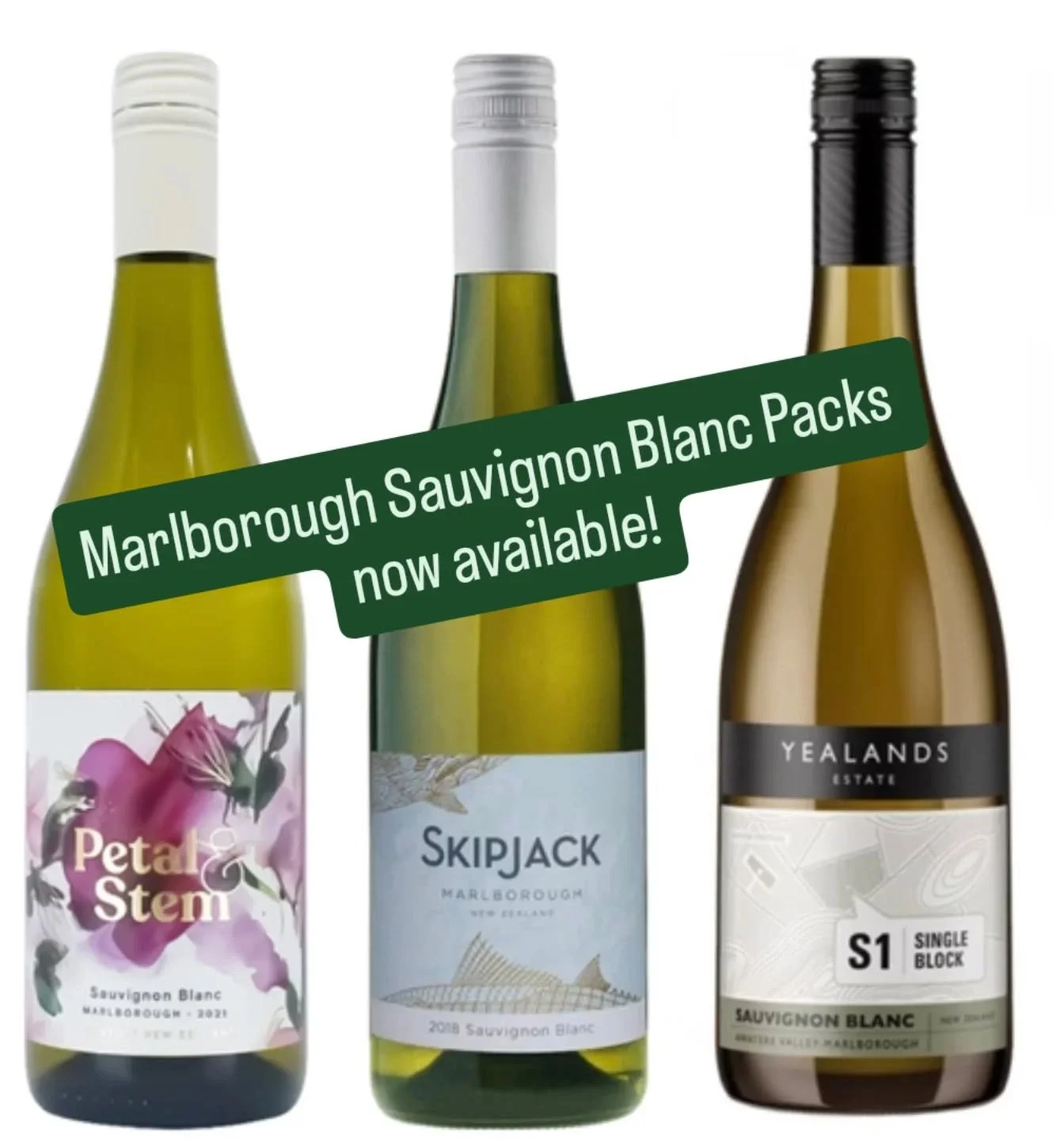Check out our 3 pack wines. This Sauvignon Blanc pack has 3 wines from Marlborough, but each 3, different in their own way!
.
.
#theforestvine #Marlborough #Sauvignonblanc #frenchsforest #forestville