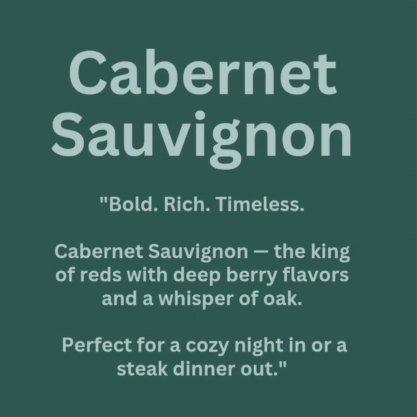 Bold! Rich! Timeless! Is Cab Sauv your go to?
Check out our collection!
.
.
#theforestvine #cabernetsauvignon #forestville #frenchsforest #toyourdoor
