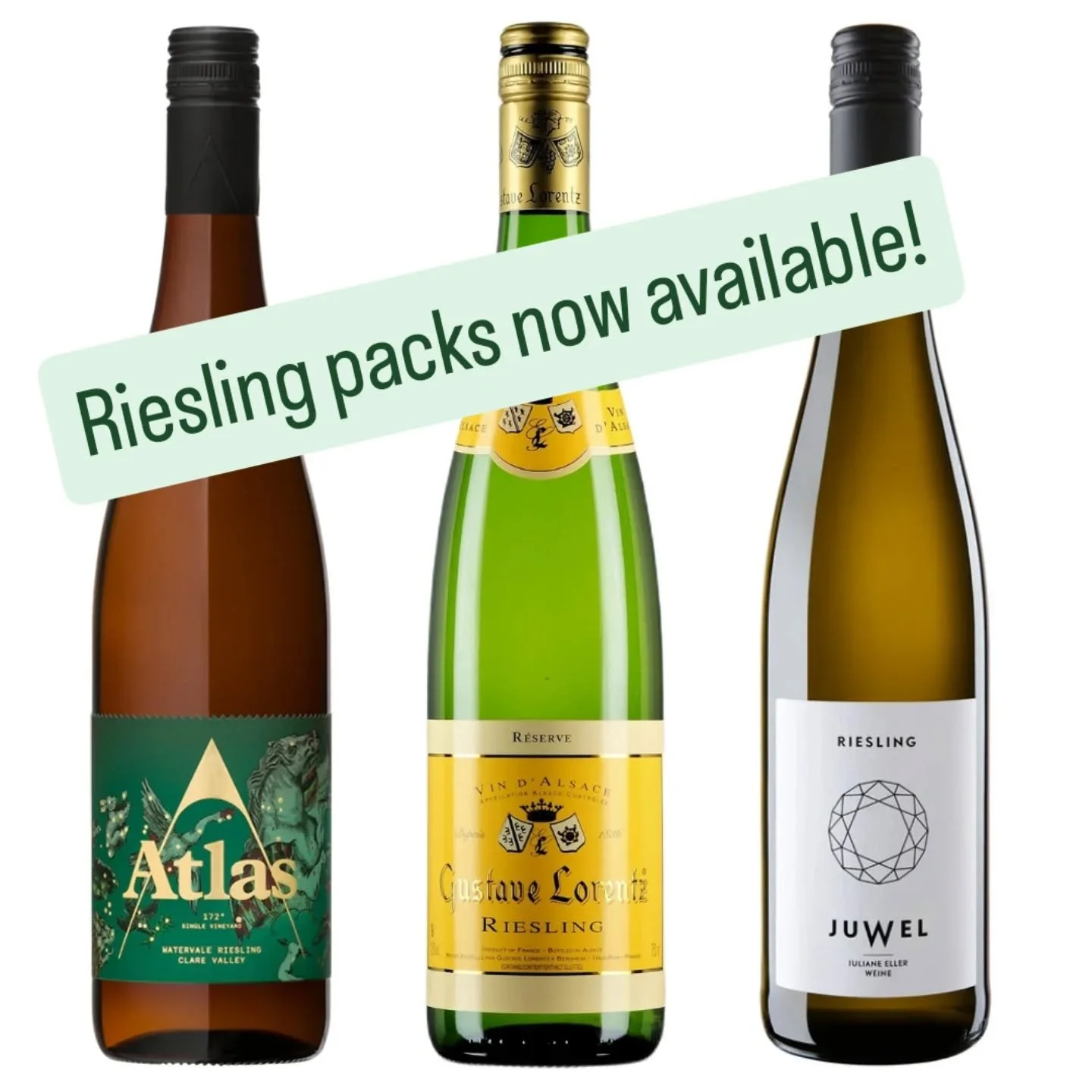 Rieslings from around the world! 
Our 3 pack Rielsing world tour is now available! 
@atlaswines @gustavelorentz @juliane.eller
.
.
#theforestvine #riesling #forestville #finewine #toyourdoor