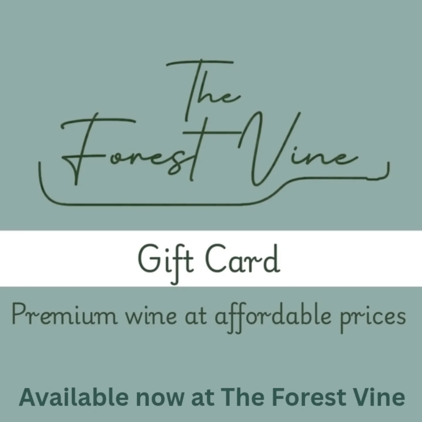 Buying gifts can be tricky, but with an @theforestvine gift card your giving your friends and family the opportunity to get something they can truly enjoy!
.
.
#theforestvine #giftcard #birthday #celebration #thankyou