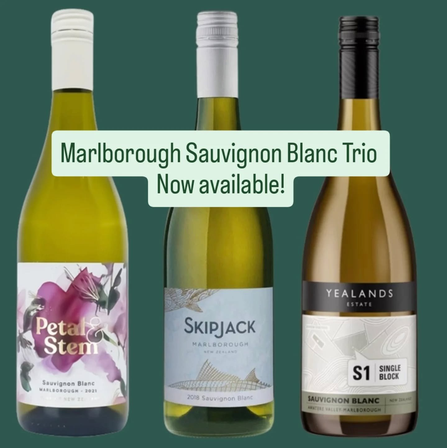 3 expressions of Marlborough Sauvignon Blanc.  Which one is your favourite.
This trio is now available 
.
.
#theforestvine #malborough #sauvignonblanc #newzealand #wine