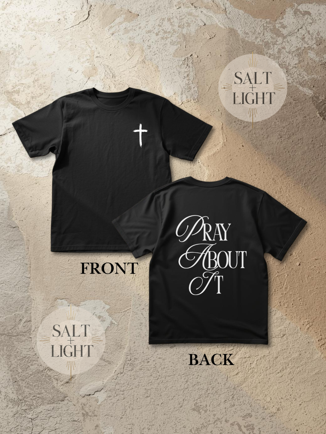 Pray About It Faith-Inspired T-Shirt