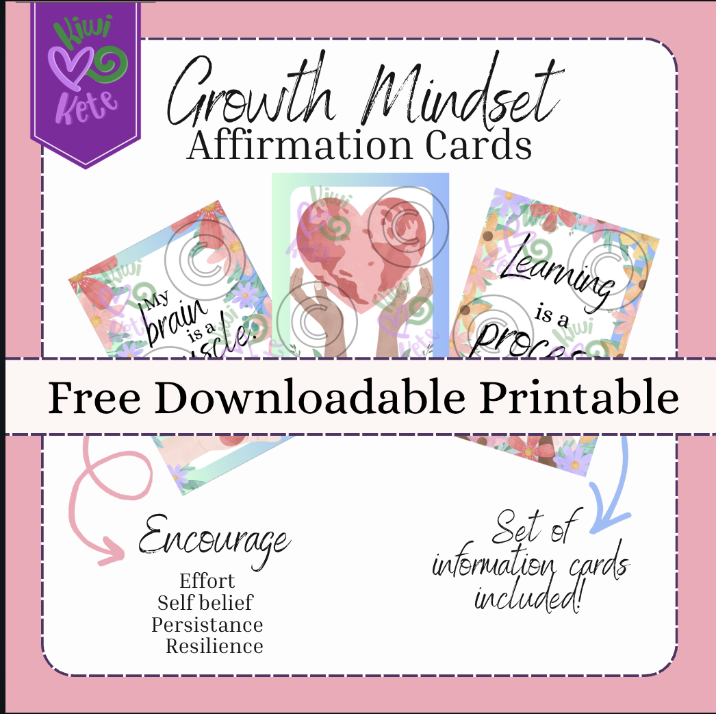 Free Download: The Growth Mindset Affirmation & Resource Kit