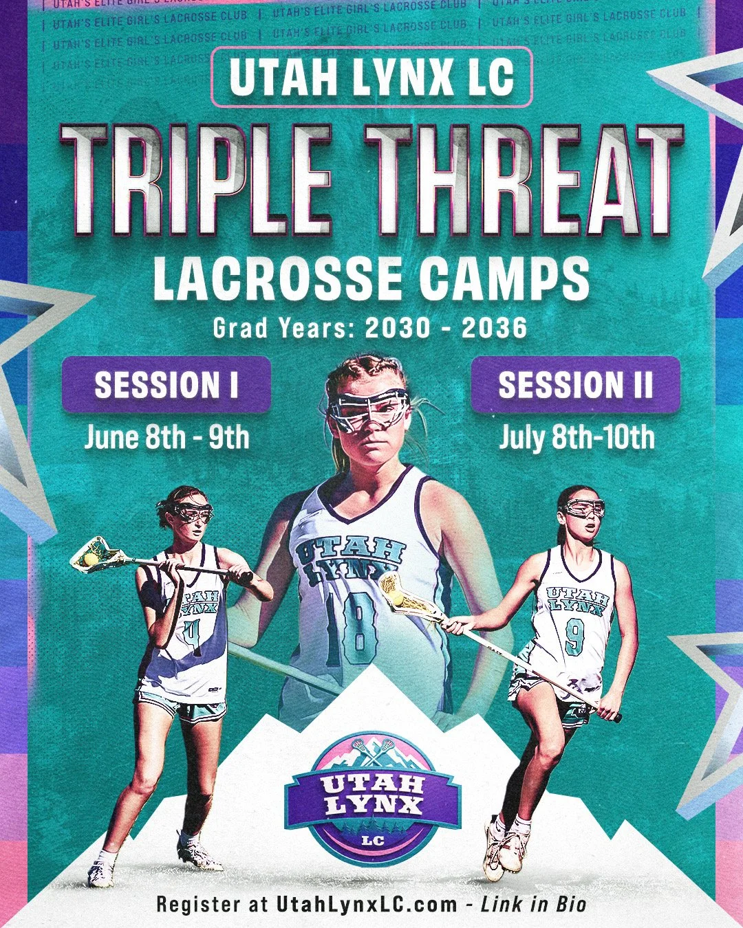 Triple Threat Lacrosse Camp (Session I: June 8-9th)