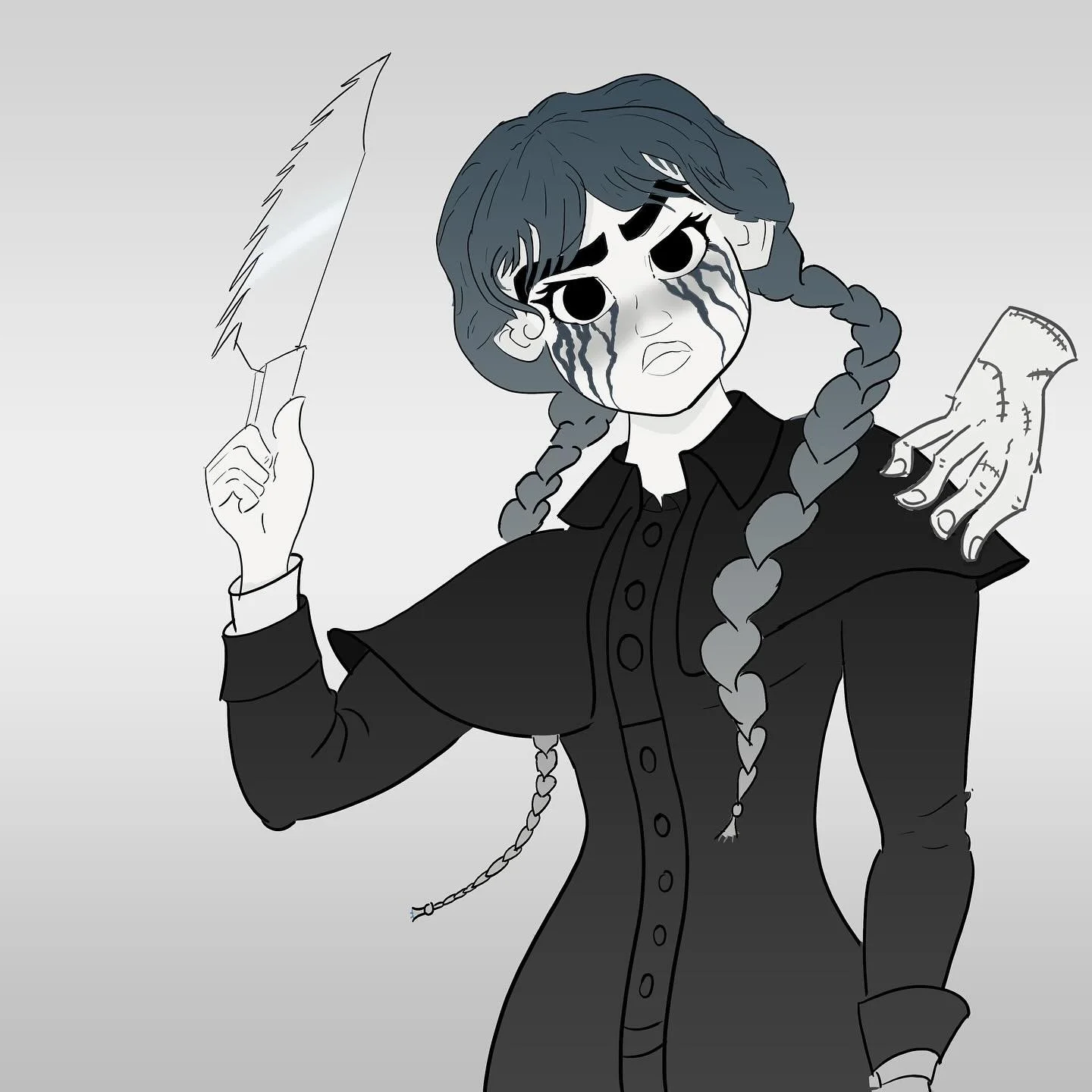 Nevermore 
-
-
-
-
-
-
-
-
-
#llustration #characterillustration #Photoshop #character #Storyboard #storyboarding #characterdesign #Photoshopart #sketch #digitaldrawing #figure #figuredrawing #sketchbook #artdump #charactersketches #wednesday #wednes