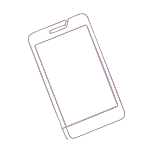 HHH Counseling line art iconography representing its phone number to call for therapy services.