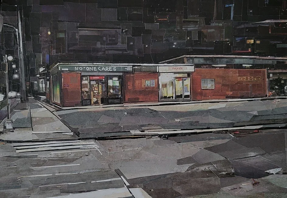 No One Cares Corner Store (10" x 7")