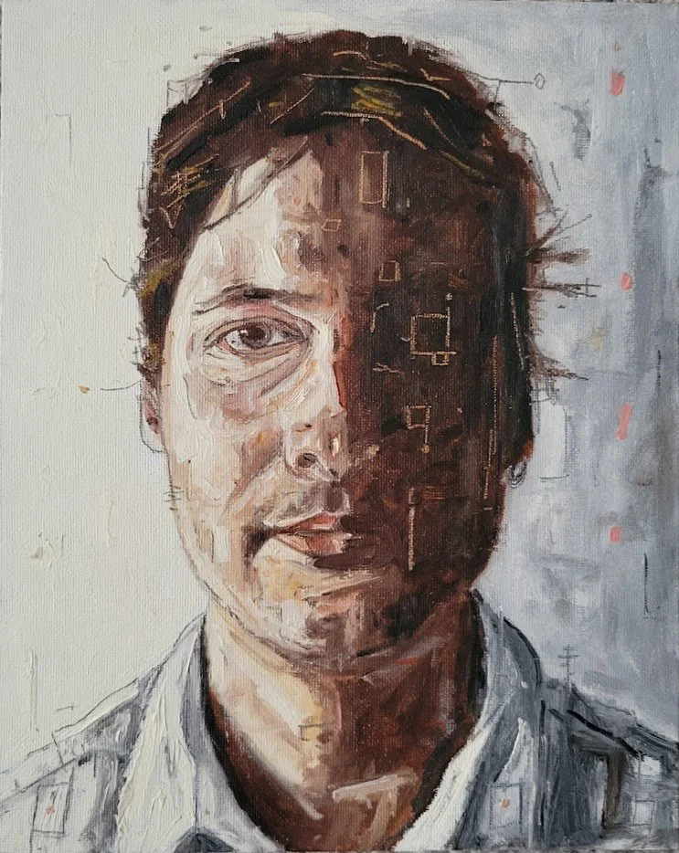 Jedd #2, oil  (8" x 10")