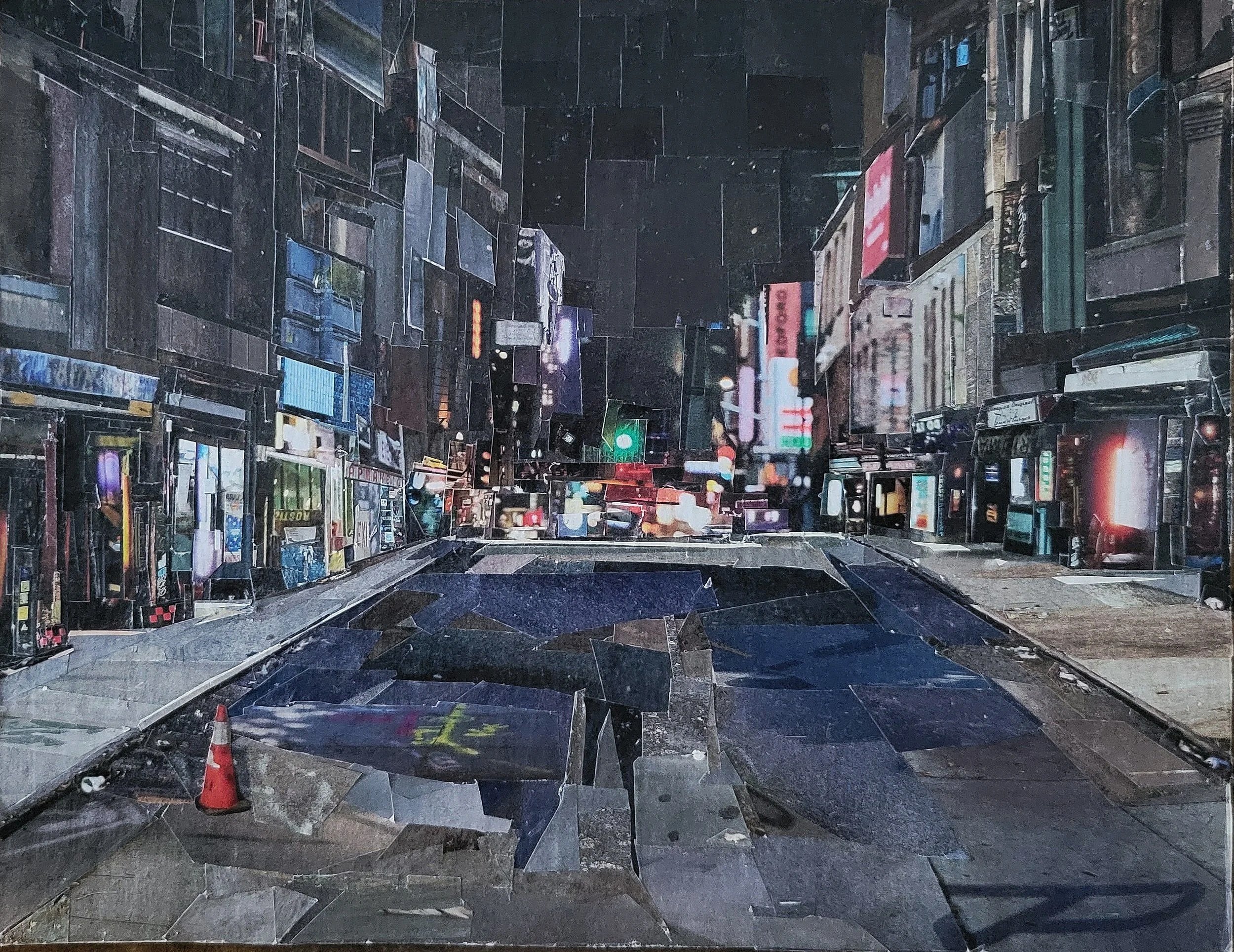 Main Street #2  (11" x 8.5")