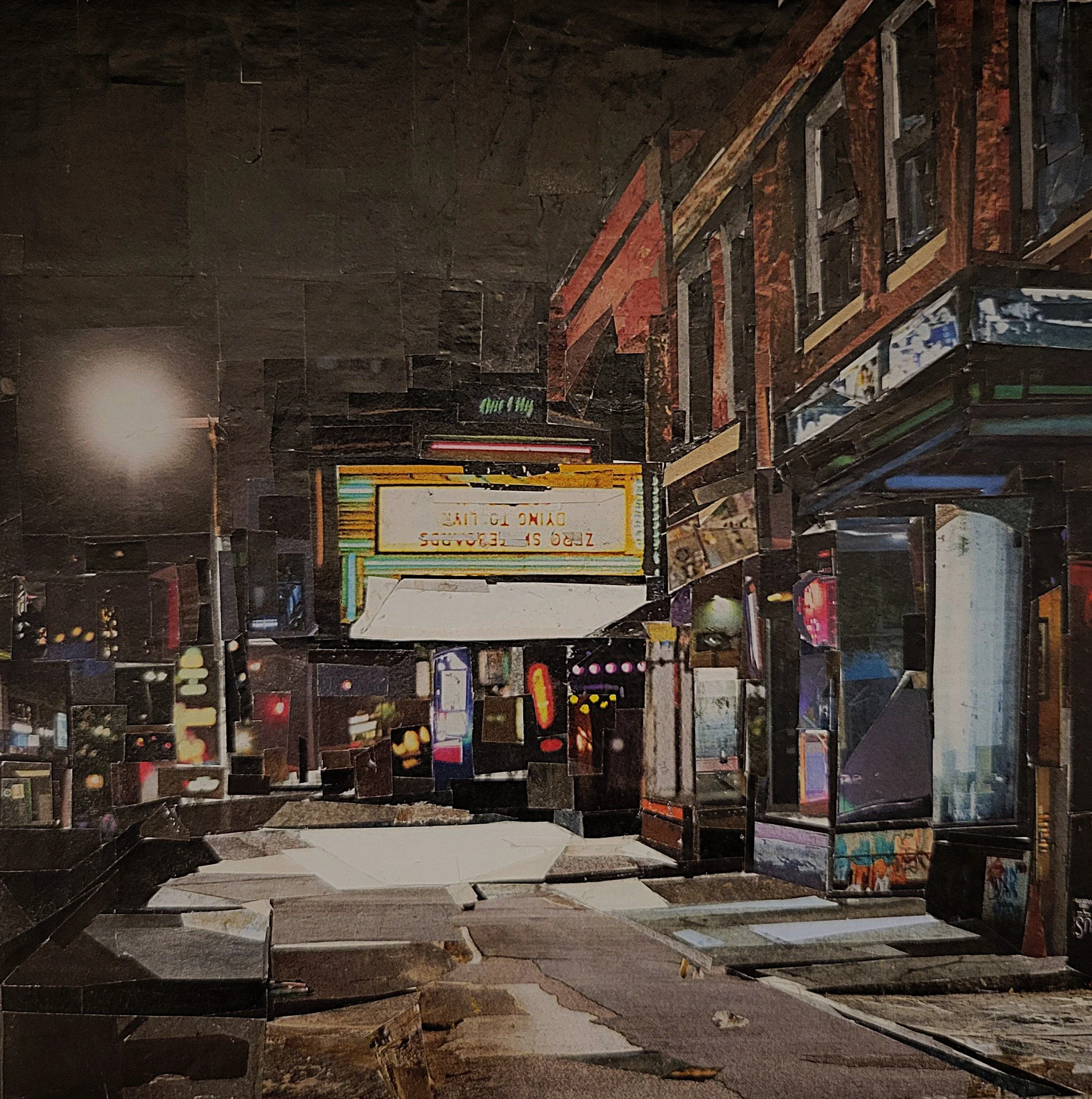 Downtown Theater (6" x 6")