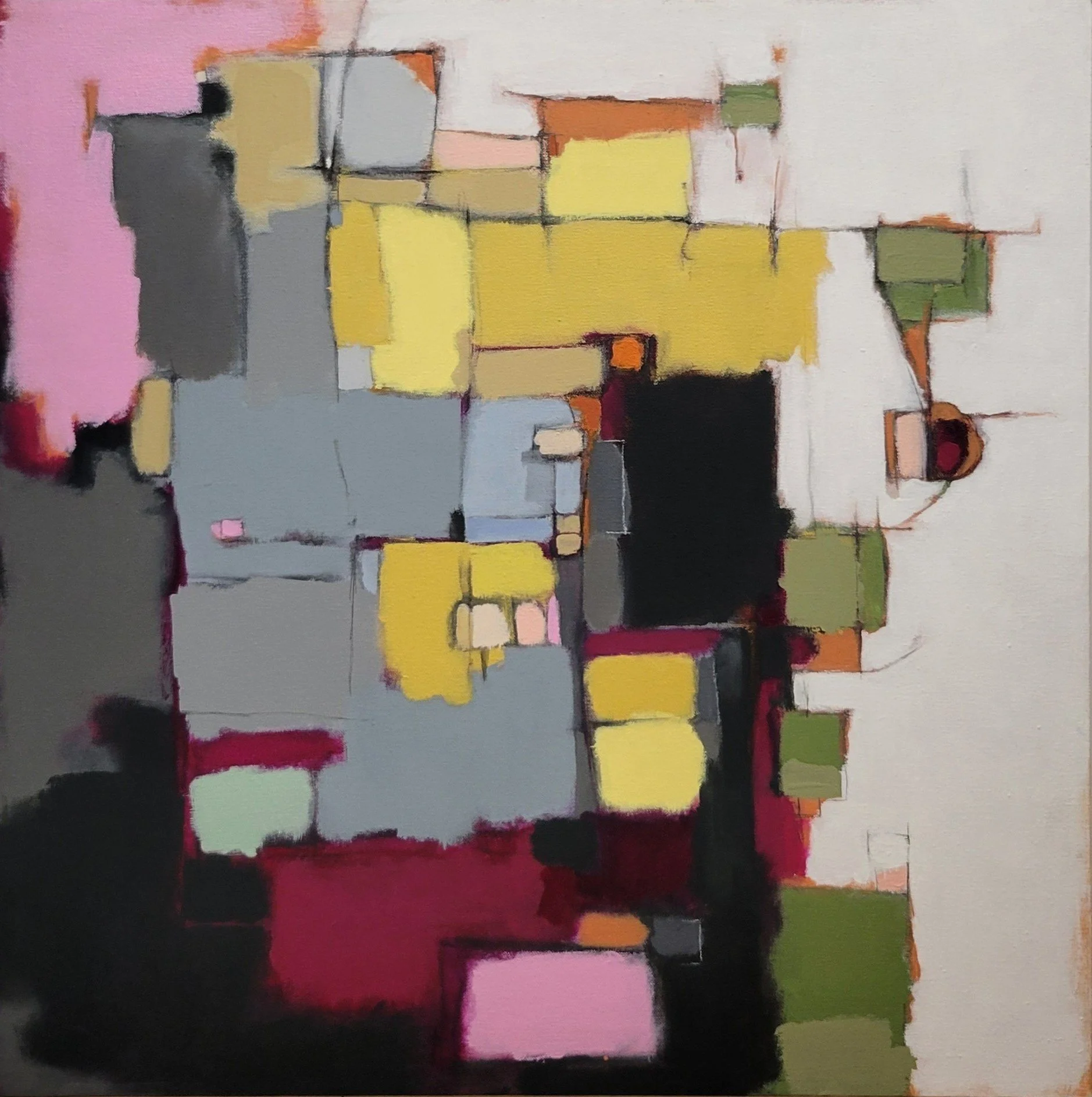 #594 , acrylic, etc.     (24" x 24")