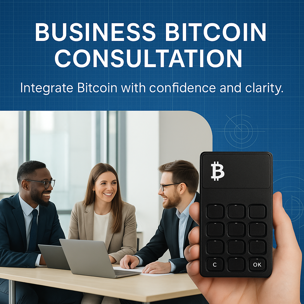 Business Bitcoin Consultation