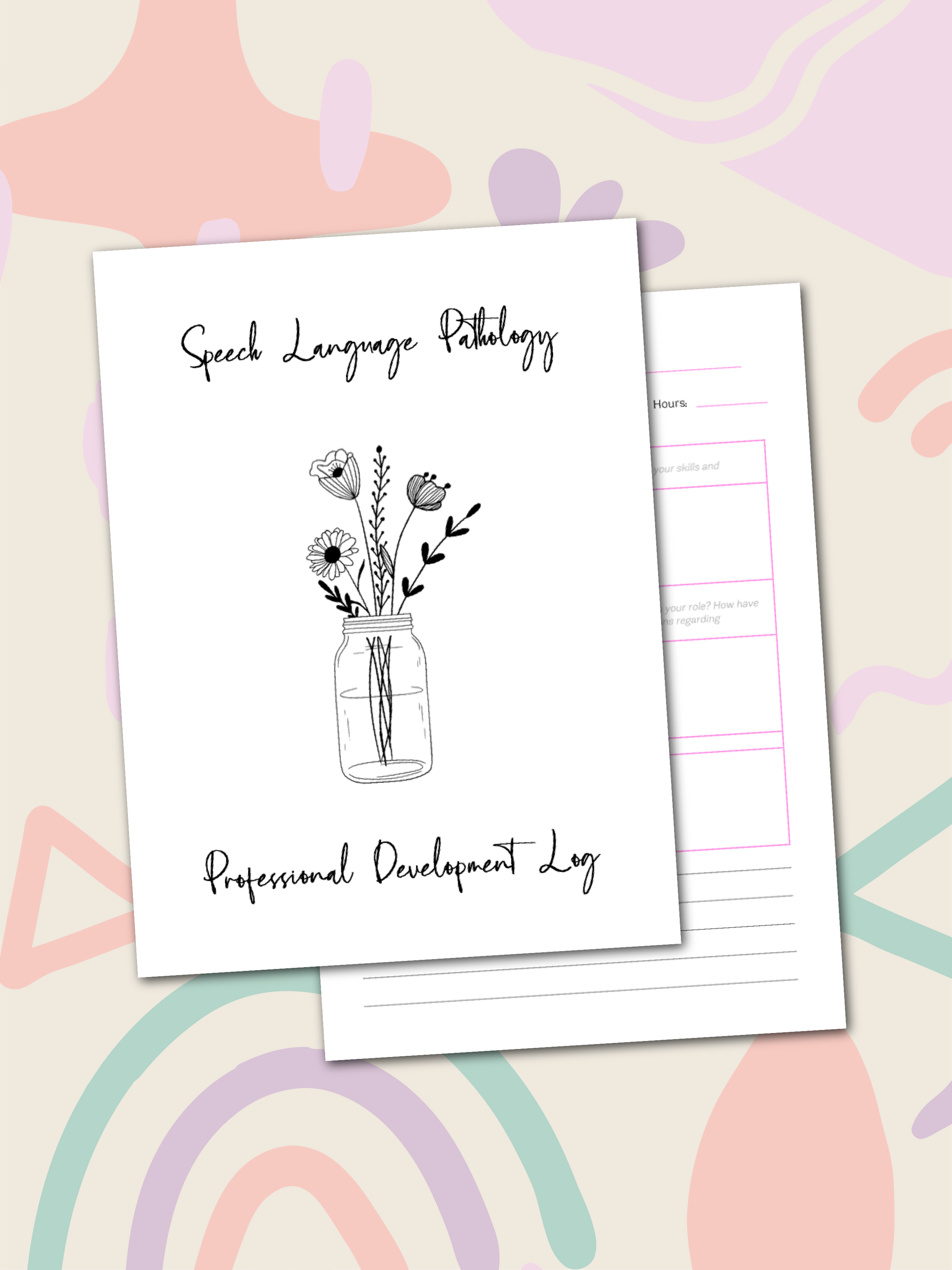 Professional Development Log (Colour)