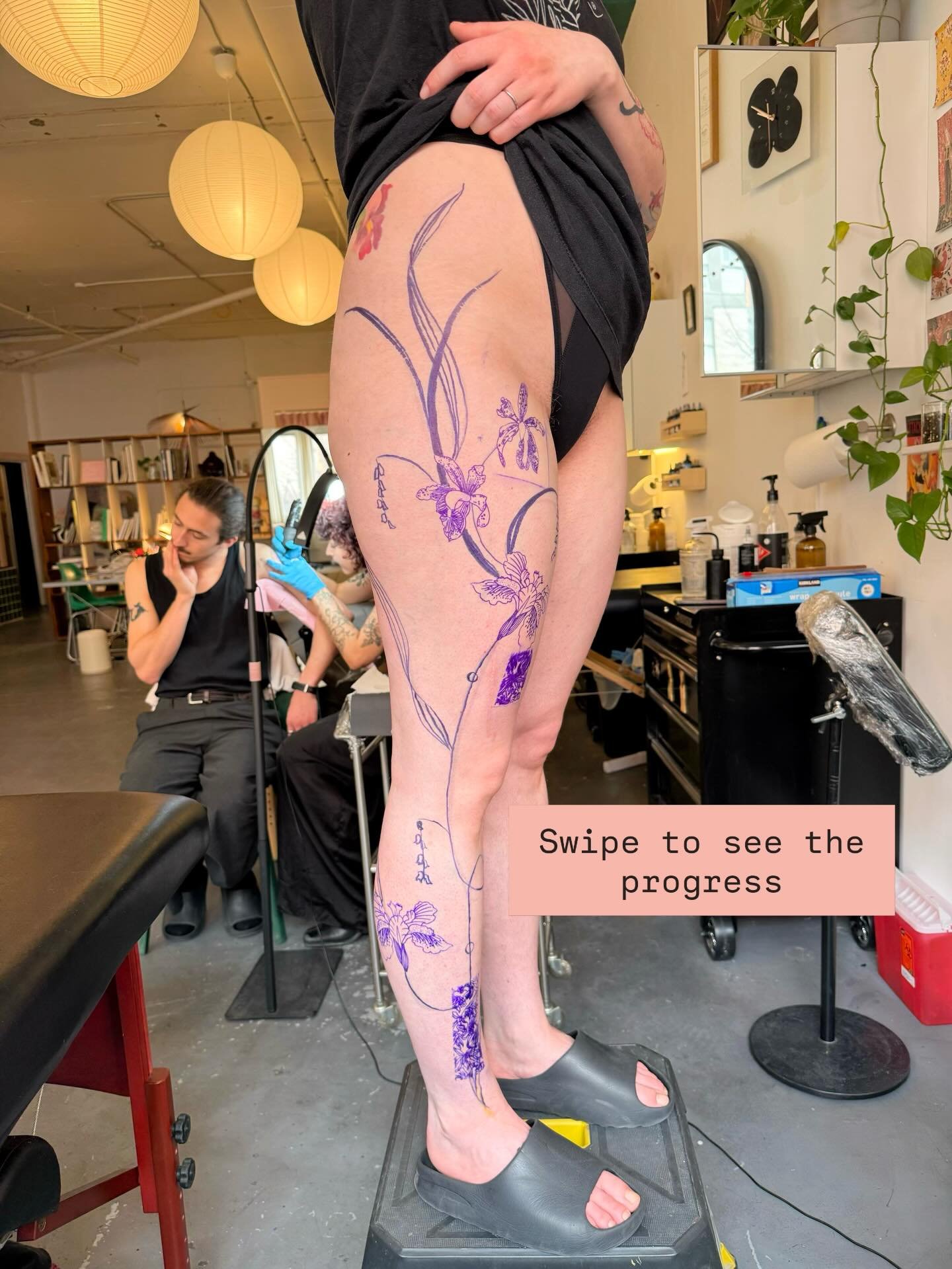 I&rsquo;m always happy to divide big pieces like this in a few sessions to make it more comfortable both physically and for your wallet ❤️ Don&rsquo;t be shy to ask!