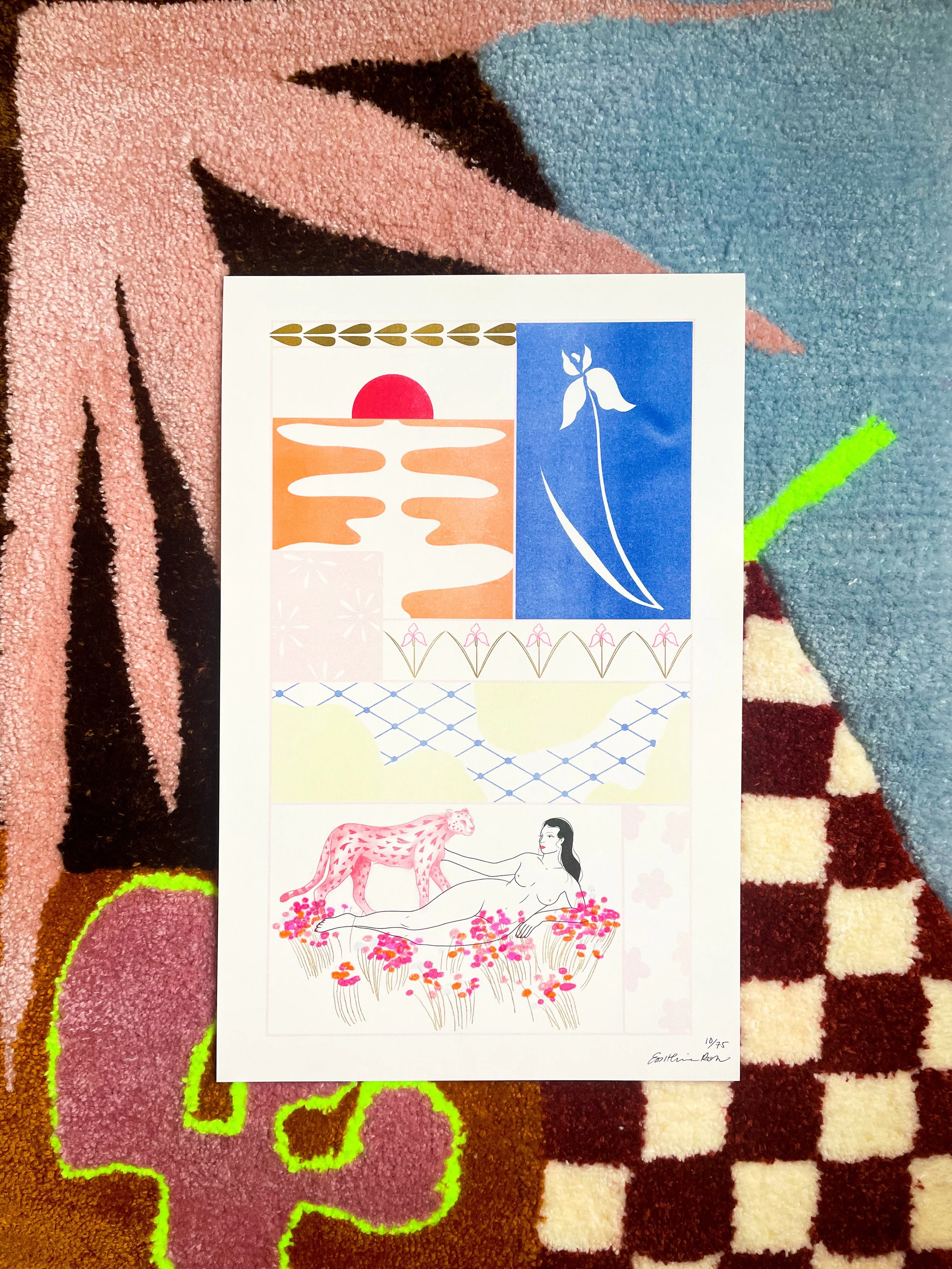 Limited Edition Risograph Art Print