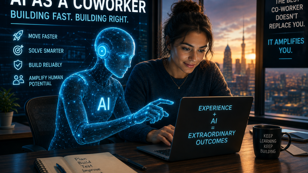 AI as Coworker: What This Week Taught Me About Building Fast — and Building Right