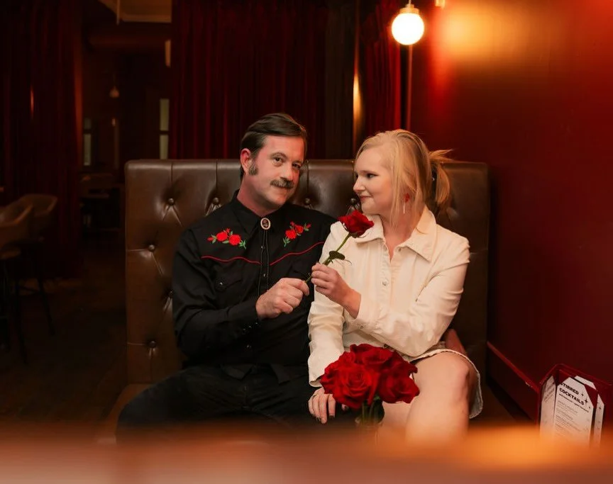 ✨First Friday Date Night ✨
🌹Flower bouquet wall to treat your date or yourself by @flourishfloralanddesign inside our bar 

🌹4pm early open to the public for @maconmagazine food &amp; beverage edition launch party. 4:30 toasts with king cake! 

🌹 