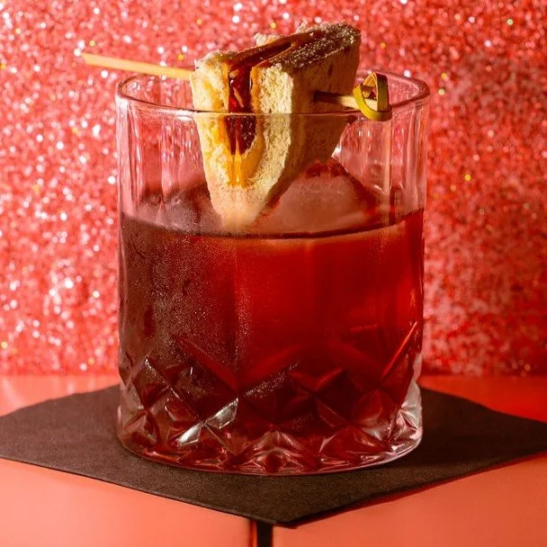 ✨Spruce Up Friday (with this bourbon treat)✨

Peanut butter washing bourbon involves several days of soaking the bourbon that&rsquo;s blended with peanut butter and frozen. Then thawed and strained leaving a smooth spirit that we stir with our house 