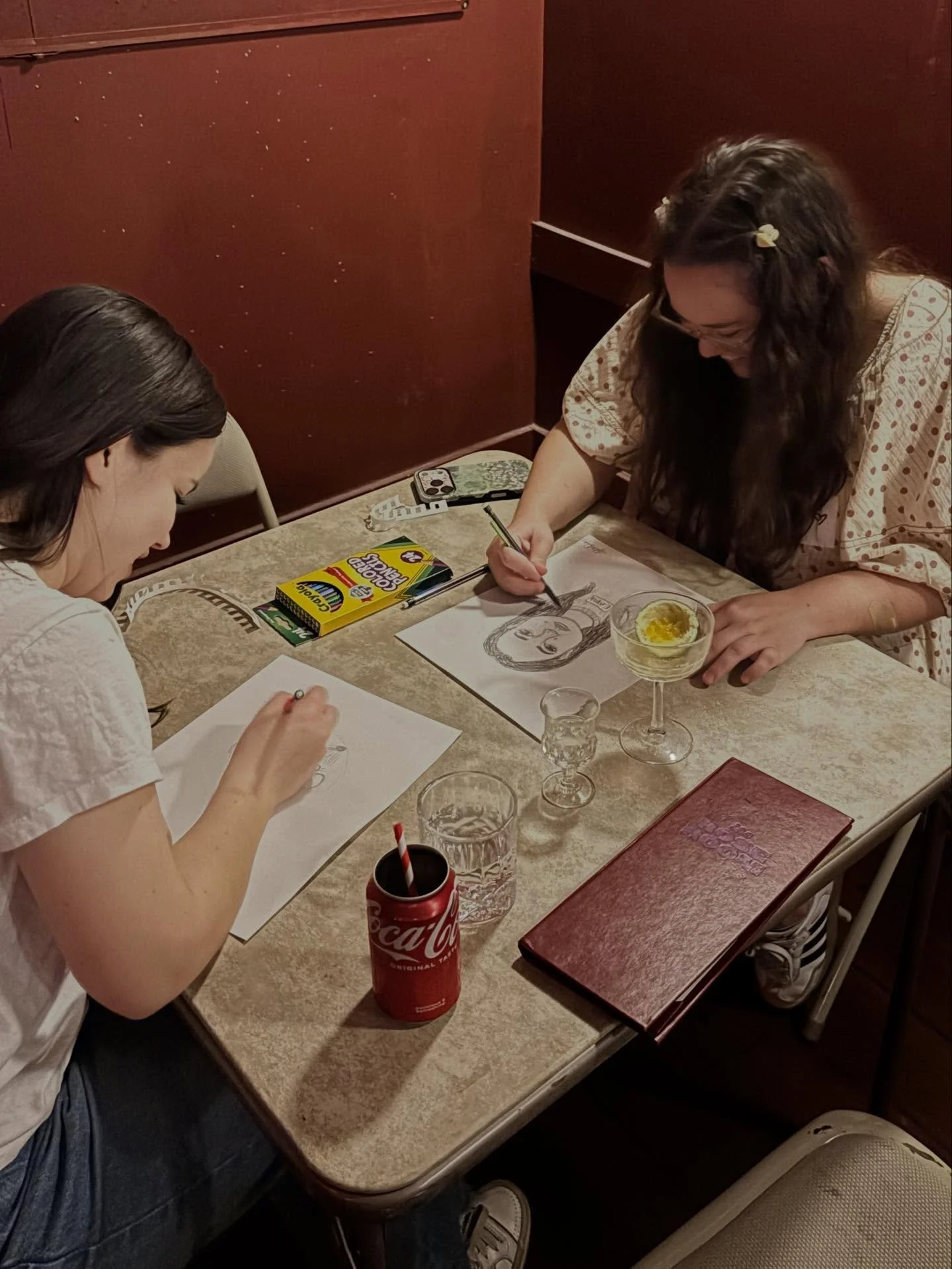 ✨Craft Cocktails Meet Craft Night✨
From painting, drawing, cross stitching, knitting, junk journaling&hellip;.all crafts seem to pair well with all of our drinks and even better with friends, old and new. @maconcraftclub last night was a success, tha