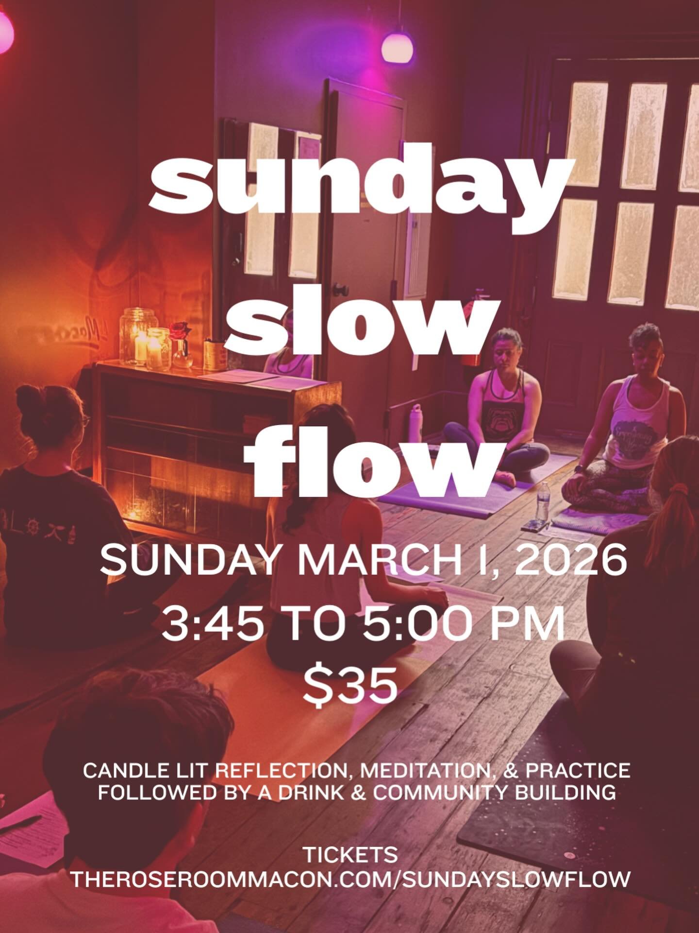 ✨Looking for a chill Sunday afternoon? Join us for yoga with Empowering Peace Yoga this weekend! Link in bio to register✨