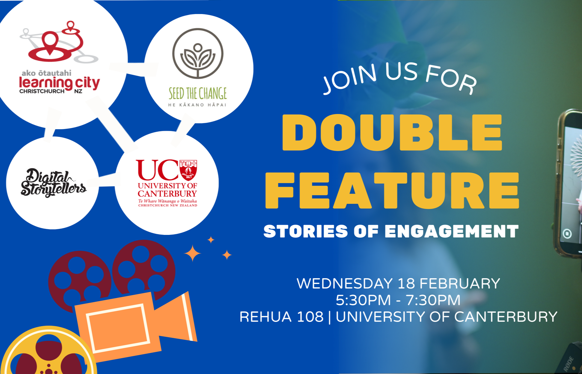 Double Feature: Stories of Engagement