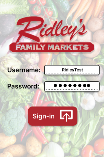 Ridley's Market Redesign